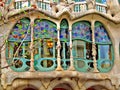 Casa BattlÃÂ³ house designed by Gaudi in Barcelona